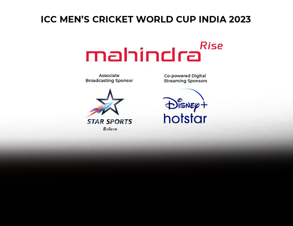 sponsor of icc men's cricket world cup 2023